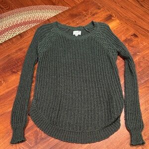 Women's Dark Green LA Hearts Sweater